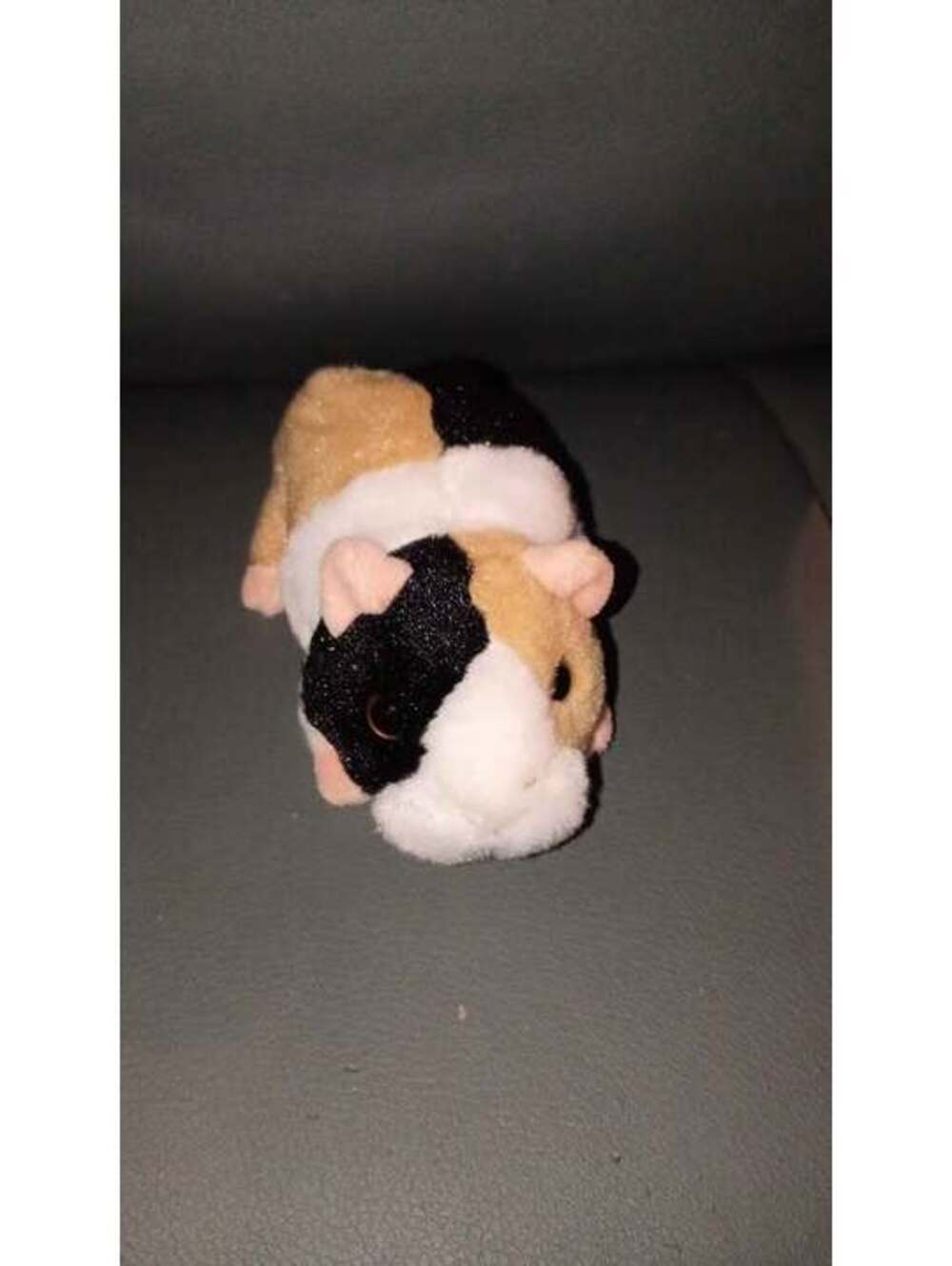 New Plush Hamster Stuffed Animal Toy - Brown and Black Cute Buddy